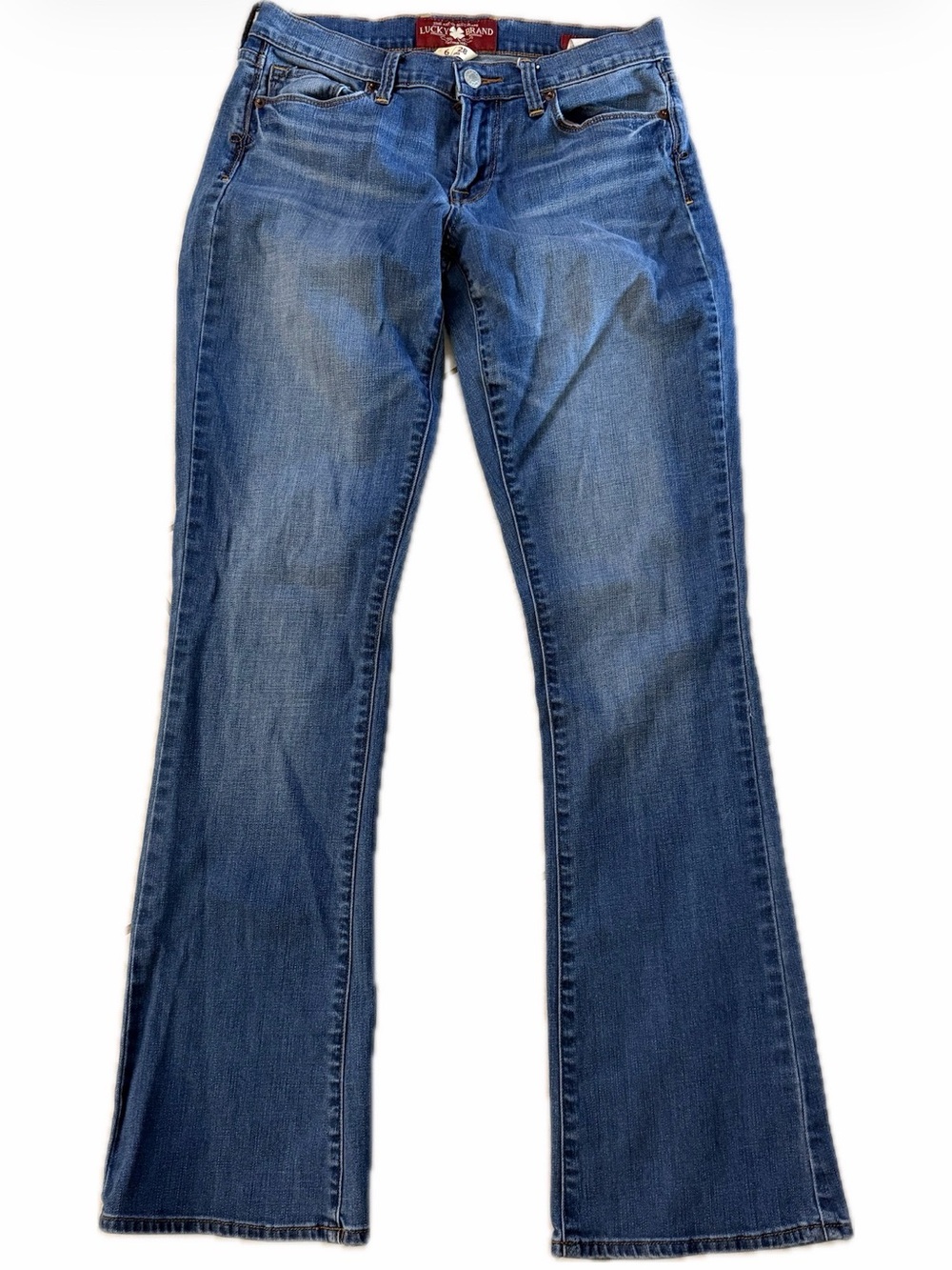 Lucky Brand Blue Flare Jeans - Women's Wide Leg Denim